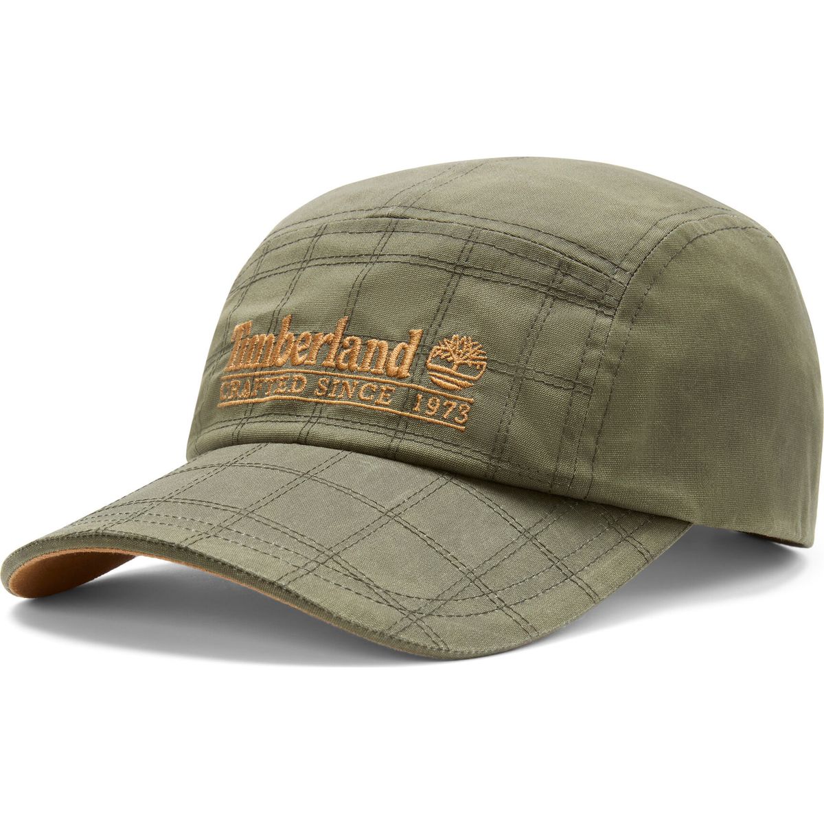 Timberland Mens Waxed Canvas Camp Hat leaf green OS TB0A67N6A581-OS