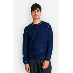 REELL Coverstitch Crewneck Sweater indigo Gr. XL