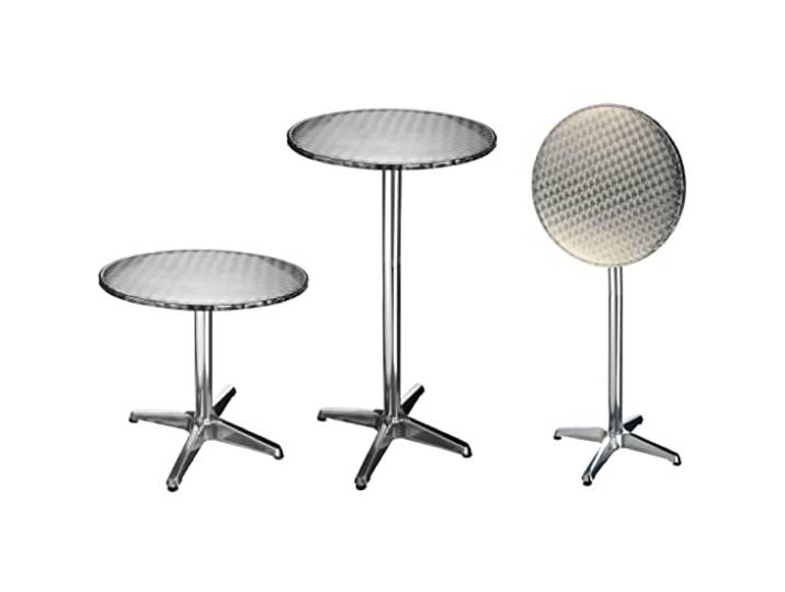 Haushalt International Bistro-Stehtisch aus Aluminium