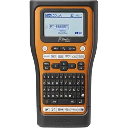 Brother PTE560BTSP LETT MACH ELEC - GER/AUS/SWI, Beschriftungsgerät, Schwarz, Orange