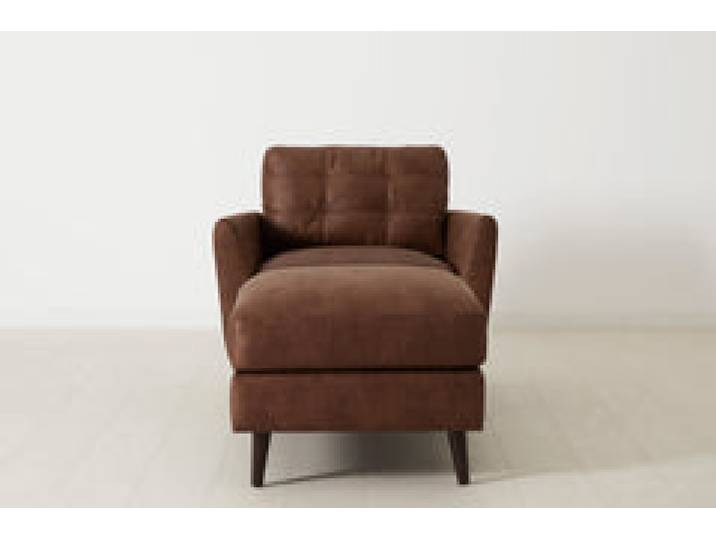 Chaiselongue Model 10, Kastanienbraun