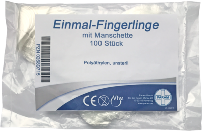 Param GmbH FINGERLING Einmal Plastik 100 St 02689715
