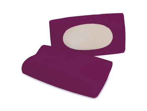 Schlafgut Pure flexibele kussensloop S-XL Purple Deep