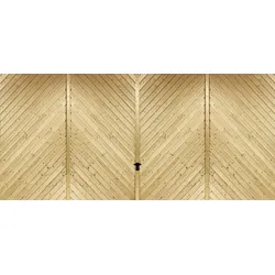 Novoferm M Holz-Schwingtor Typ Halle