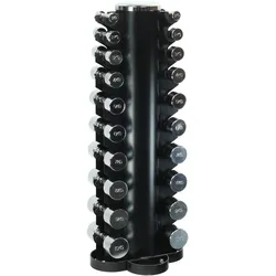 Odin 110 kg Chrom Set (10 Set Hanteln + Rack)