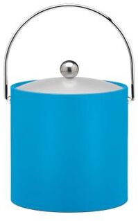 Kraftware Fun Colors 3-quart Ice Bucket with Lucite Lid