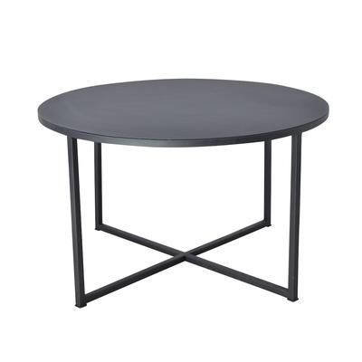 LOFT42 Kleiner Couchtisch aus Metall Rund - Metall - Ø60x35,5