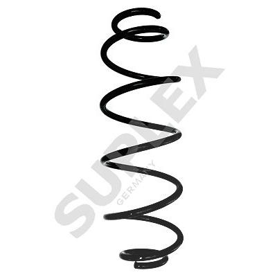 Suplex Fahrwerksfeder [Hersteller-Nr. 23696] für Opel, Vauxhall