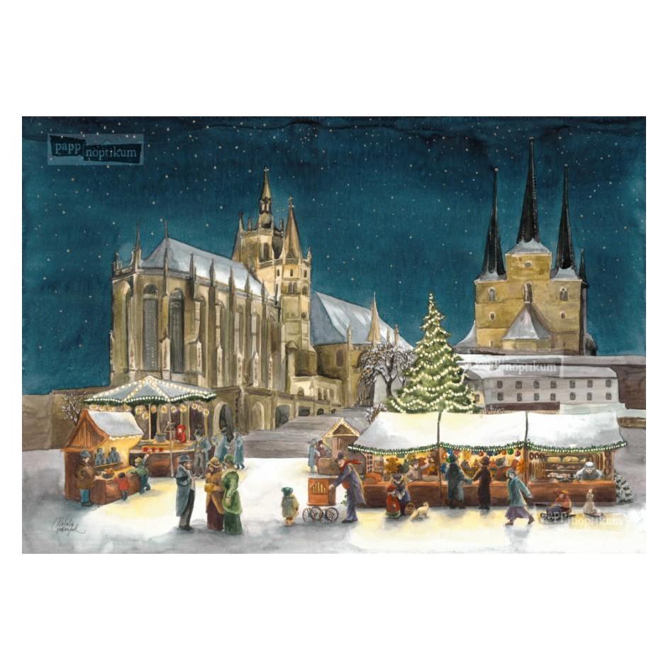 Pappnoptikum 1042 - Erfurter Dom (Mini-Adventskalender) (1042)