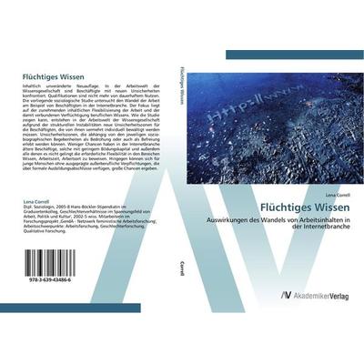 Flüchtiges Wissen, Taschenbuch von Lena Correll, AV Akademikerverlag, 978-3-639-43486-6