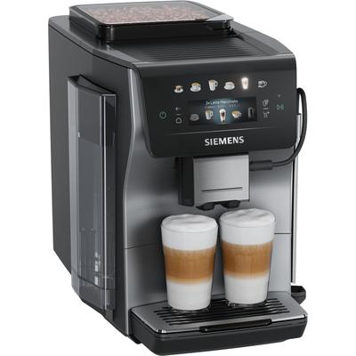SIEMENS Kaffeevollautomat "TP603E07", inox silber metallic, B:28,4cm H:37,8cm T:47,2cm, Kaffeevollautomaten, Doppeltassenfunktion, Kannenfunktion, entnehmbare Brüheinheit, Silber, Kaffeevollautomat, Topseller