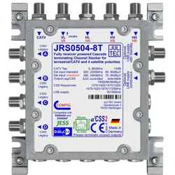 Jultec Einkabelmultischalter JRS0504-8T 5 auf 4/8UB (Multischalter), SAT Zubehör