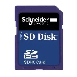 Schneider Electric BMXRWS128MWF Modicon M340 SD-Karte für Ethernetmodul BMXNOR0200H, 128 MB, für Webserver und CSV Dateien