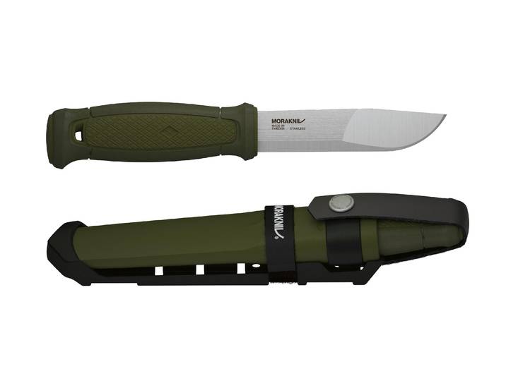 Taschenmesser Morakniv Kansbol Multi-Mount (S) , grün (dunkelgrün), L:22,6cm, Edelstahl, Outdoormesser, Taschenmesser