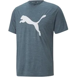 PUMA Train Favorite Heather Cat Trainingsshirt Herren evening sky heather 3XL
