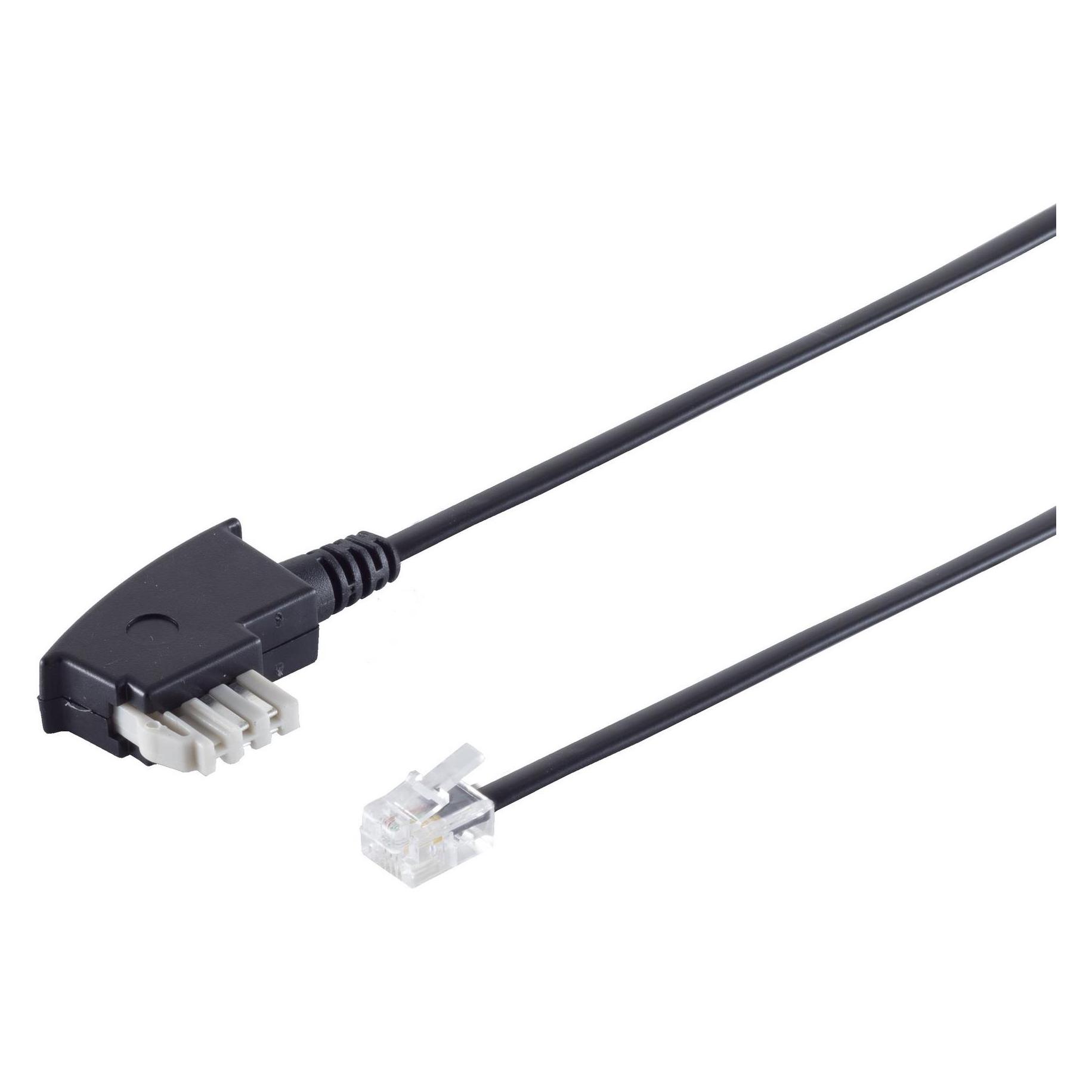 Shiverpeaks S/CONN maximum connectivity Telefon-Anschlusskabel-TAE N-Stecker auf Western-Stecker 6/4, 20,0m (70125-20)