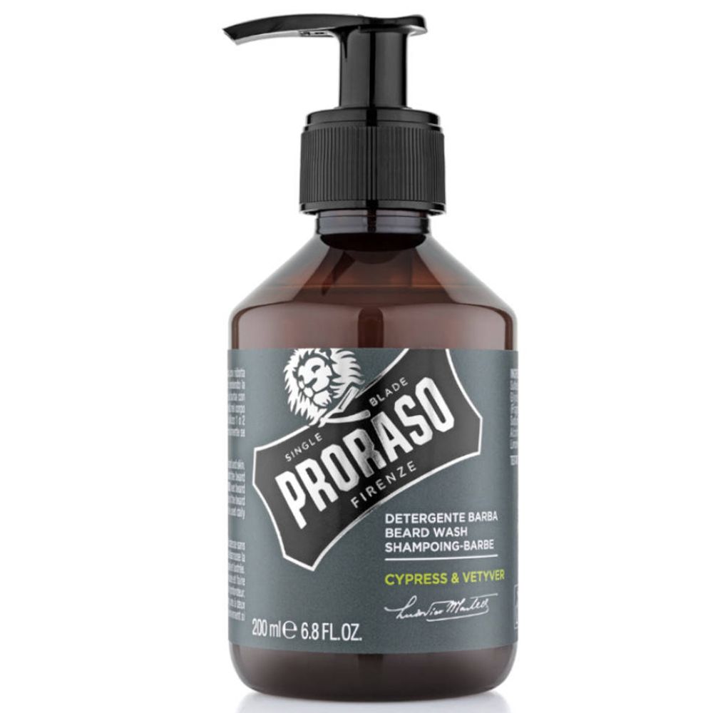 Proraso Cypress Vetyver Baardshampoo 200 ml Shampoo