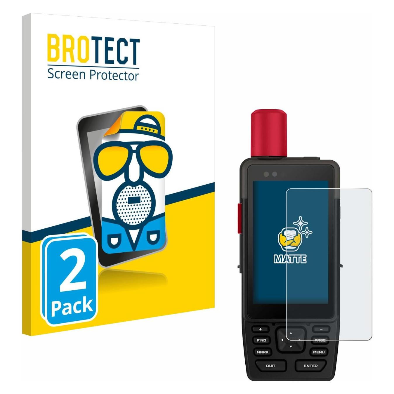 Brotect Entspiegelungsfolie für Garmin GPSMAP H1i Plus Displayschutz Displayschutzfolie Folie Matt (1960424)