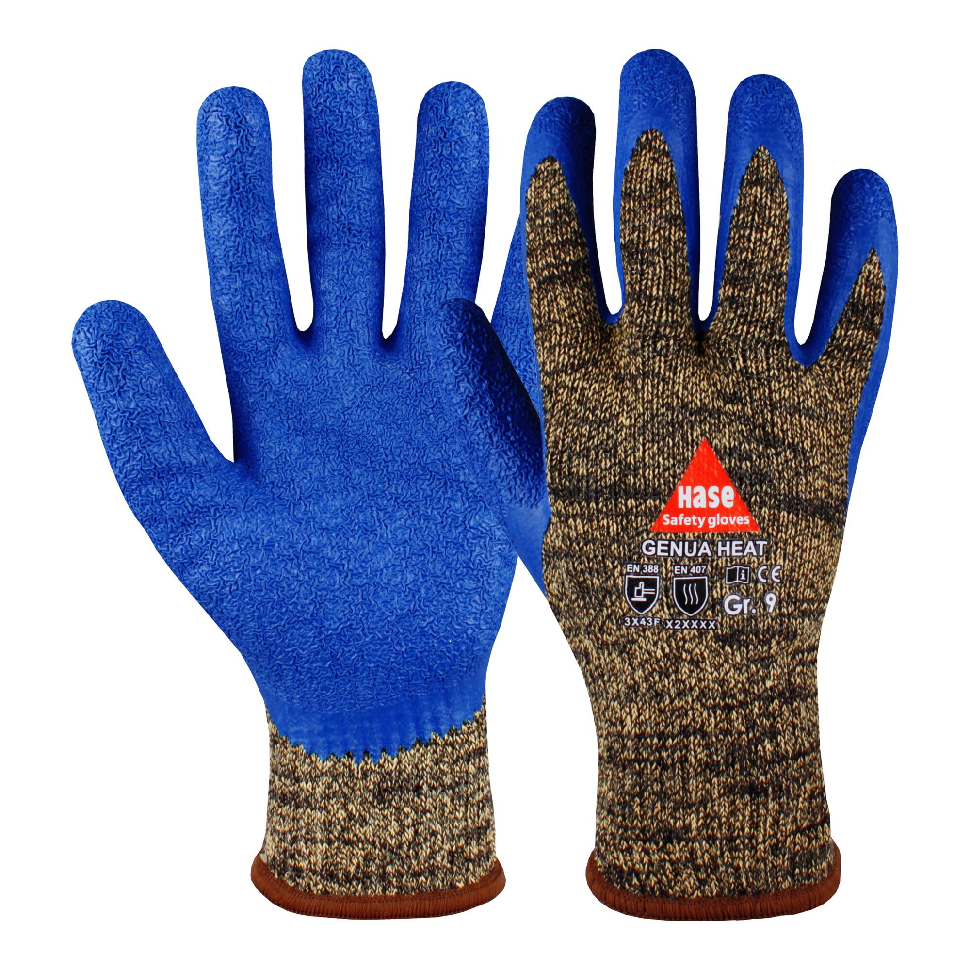 Hase Genua Heat Schnittschutzhandschuh aus Aramid-Hybridgarn Größe 11 (508515-11)