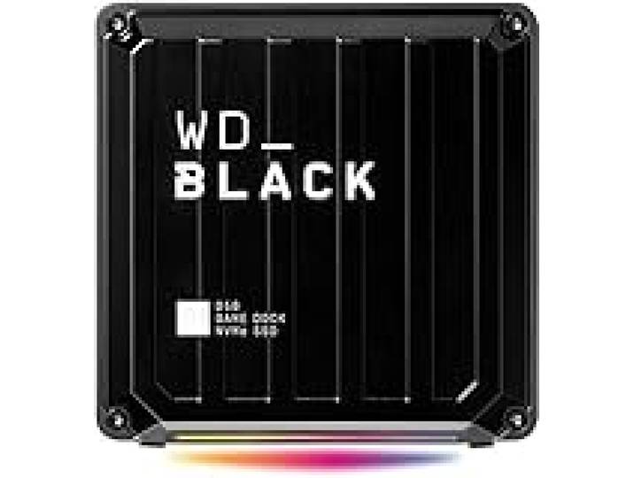 Wd_black D50 Game Dock Wdba3u0020bbk - Dockingstation - Thunderbolt 3 - Dp, Thunderbolt - Hdd: 2 Tb - Gige - Emea