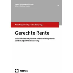 Gerechte Rente, Fachbücher von Anna Karger-Kroll, Lars Schäfers
