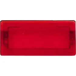 Merten Symbol neutral rt/tra rechteckig 395900