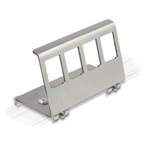 Value Hutschienen-Adapter unbestückt, für 4 Keystones (21.99.3011)