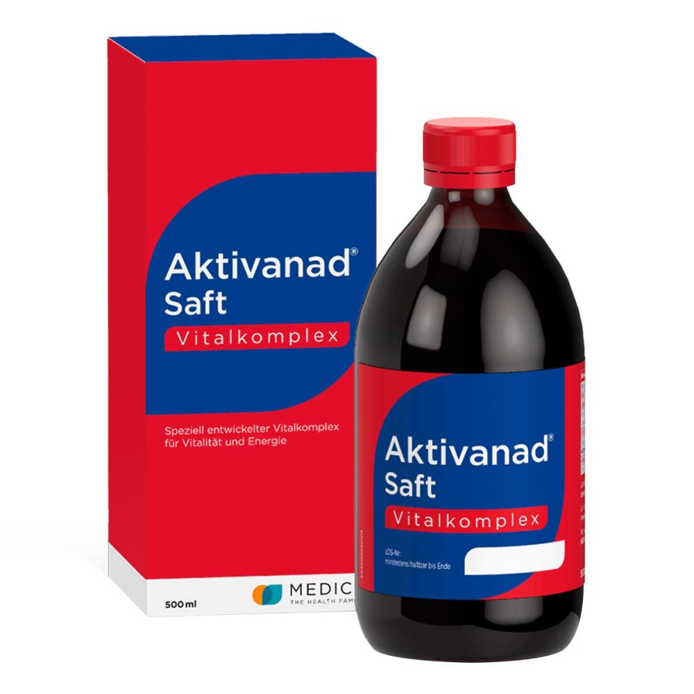 MEDICE Arzneimittel Pütter GmbH&Co.KG Aktivanad Saft bei Erschöpfung wegen Vitamin-B Mangel 11278307