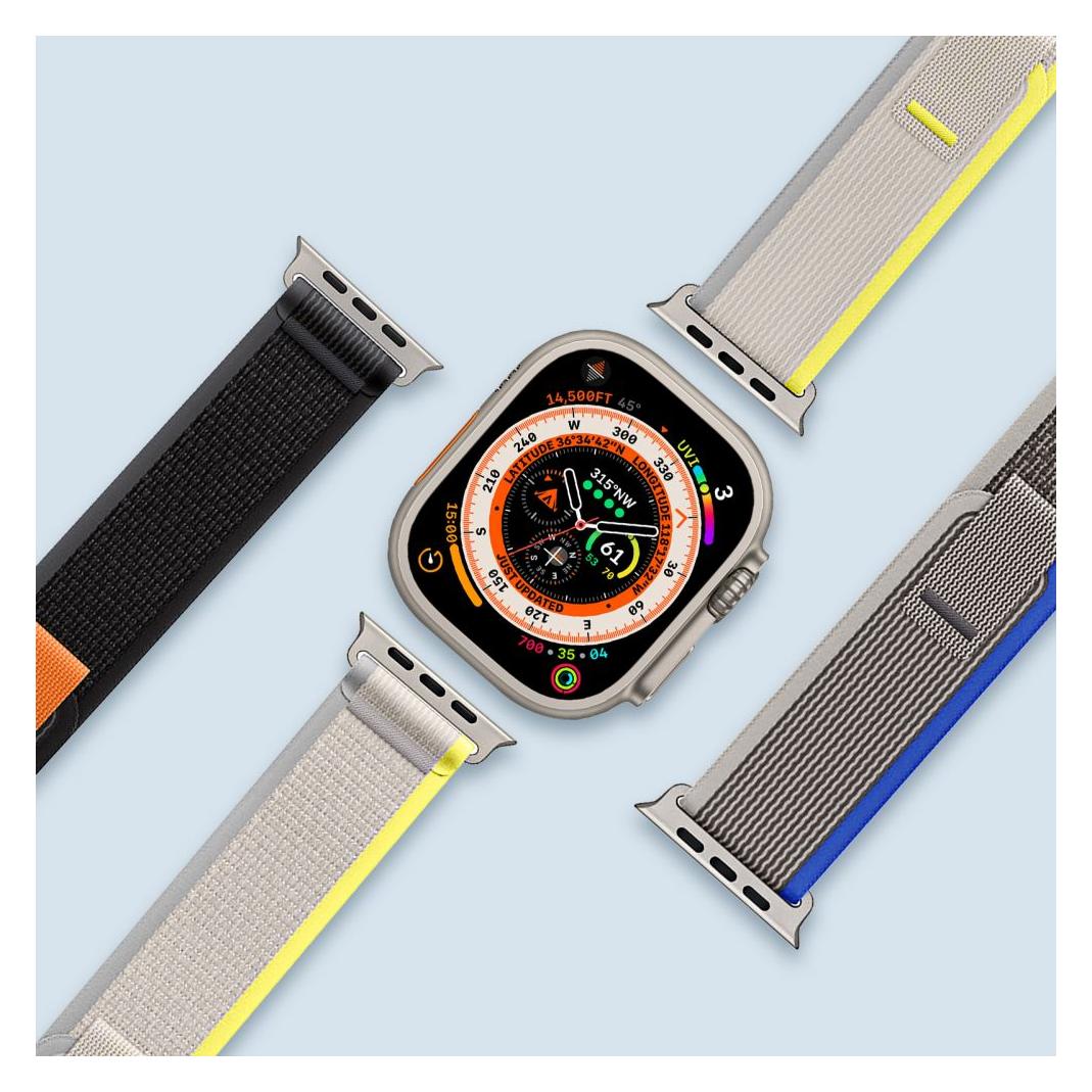 Dux Ducis Klettverschluss-Sportarmband für Apple Watch 8 / 7 / 6 / SE / 5 / 4 / 3 / 2 / 1 (38, 40, 41 mm) Dux (38 mm, 40 mm, 41 mm, Nylon) (1534493472)
