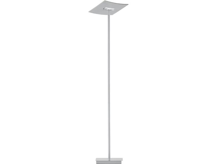 Stehlampe Maluna Nickel matt Aluminium/Eisen 3600 lm H 180 cm - LED - Lichtfarbe: Extra warmweiss - LED Energiesparlampen
