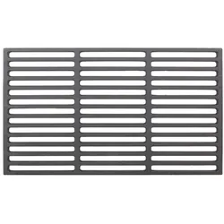 Baumarktplus Grillrost 54x34cm Gussrost emailliert Rost Grillgitter Gusseisen Grillplatte