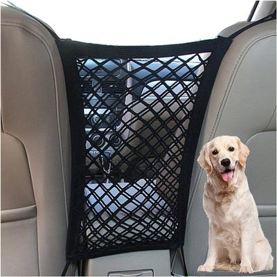 Multisell Products Hub Pet Car Barrier With Automatic Safety Mesh Storage Bag Back Seat Protector For Dogs Pet Car Barrier With Automatic Safety Mesh Storage Bag Back Seat Protector For Dogs