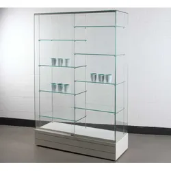 Glasvitrine Brandschutz mit Schiebetüren DLG-16E