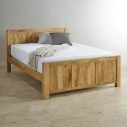 Bett Hina 180x200 aus Mangoholz