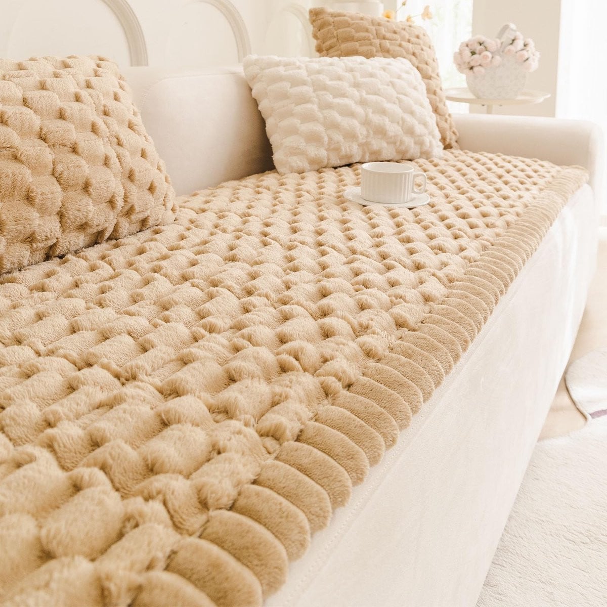 Antislip sofa cover voor meubelbescherming