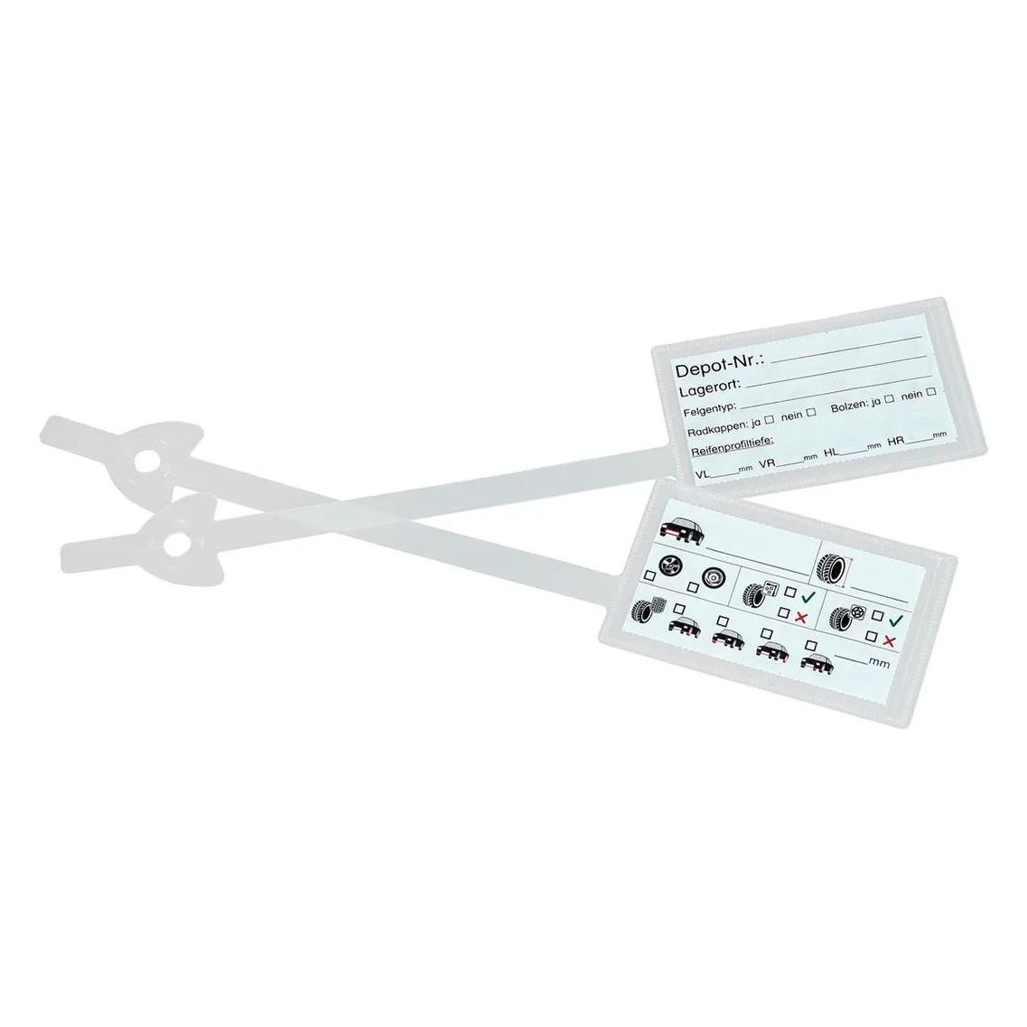 Eichner Rad-/Reifenanhaenger 100 Stueck Packung (9208-646)