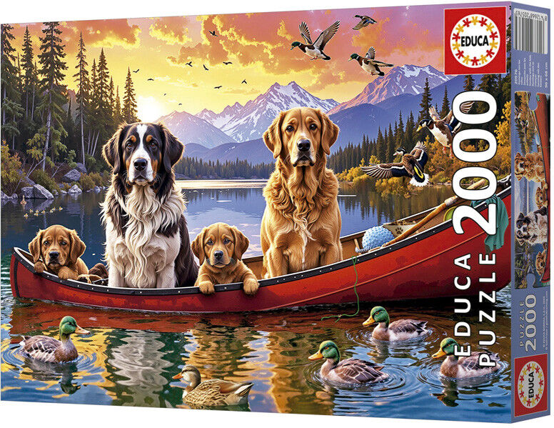 EDUCA BORRAS Puzzle 2000 pcs Dimanche avec les enfants - Educa