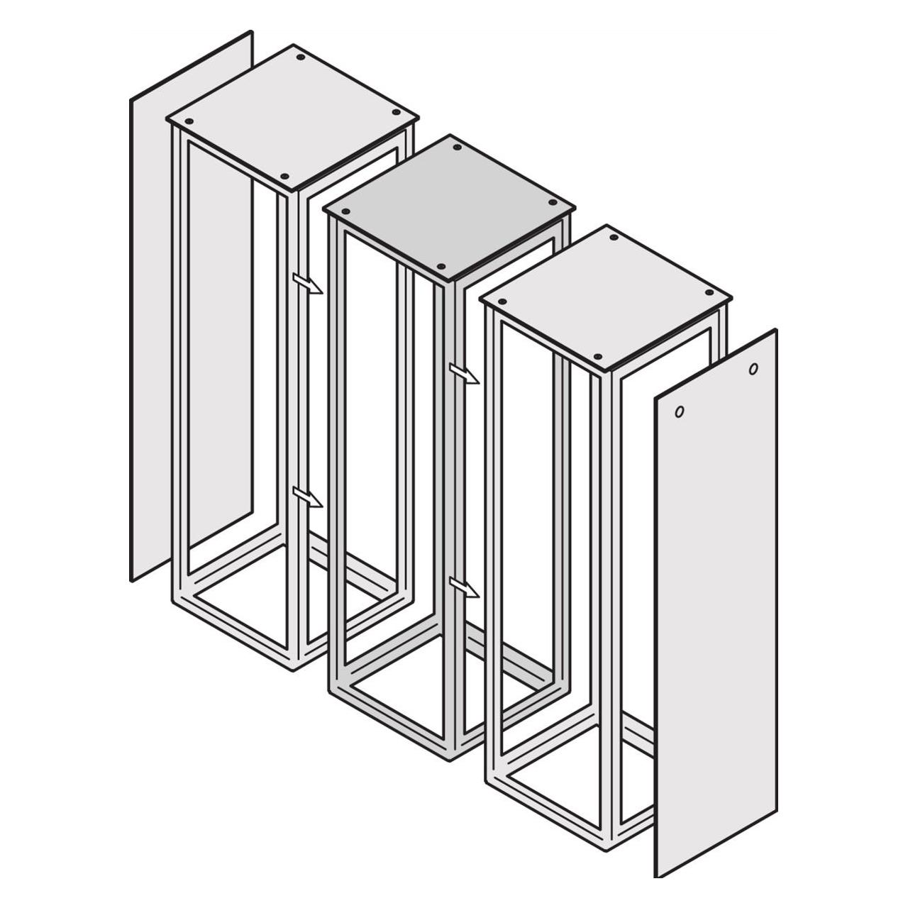 Schroff Anreihsatz IP 20 - ANREIHSATZ IP20 VSTAR (23130061)
