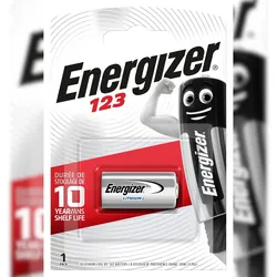 Energizer Foto Lithium EL 123 AP-CR17345-123A - 1er Blister