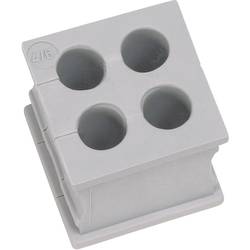 Icotek KT 4/4 Kabeldurchführung geschlitzt Klemm-Ø (max.) 4 mm Elastomer Grau 1 St. 39909