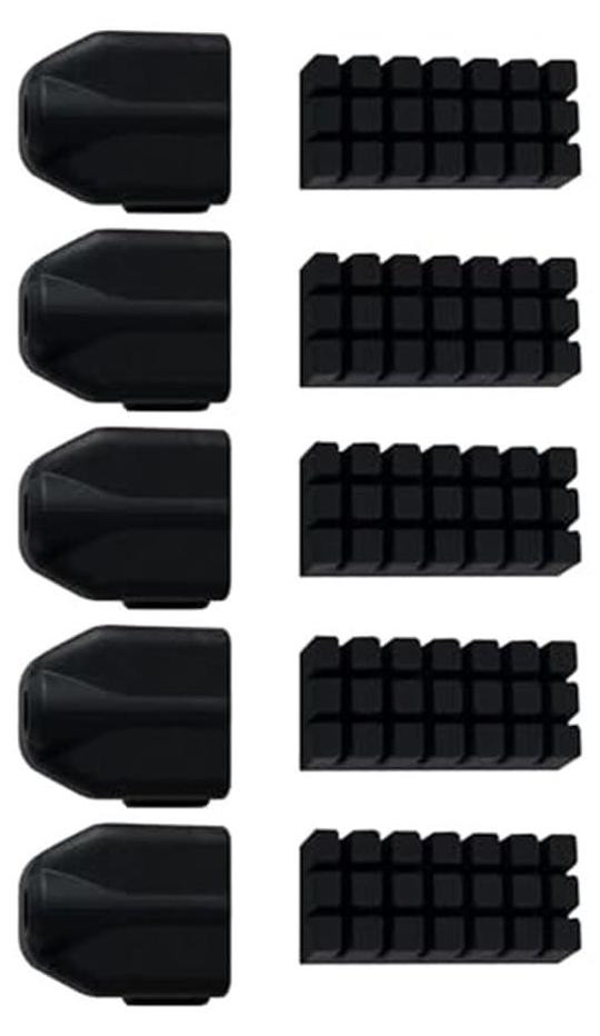 Dripio Set van 10 hittebestendige siliconen spuitmondaccessoires