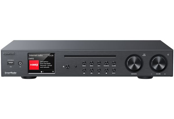 Kenwood KR-W8000SCD-B DAB+, FM (Schwarz)