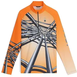 Spyder, Herren, Funktionsshirt, Zipshirt Legacy (M), Orange