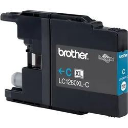 Brother, Druckerpatrone, LC-1280XLC / LC-1280XLCBP / LC-1280XLCBPDR Tinte cyan (C)