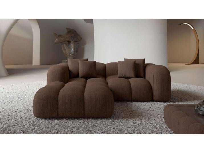 Mini Stoff Ecksofa Formentera L-Form