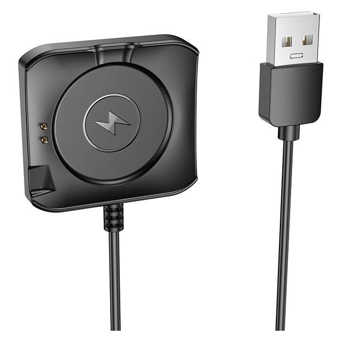 Hoco Cable charging cable for smartwatch Y28 0,6 m black (56665203)