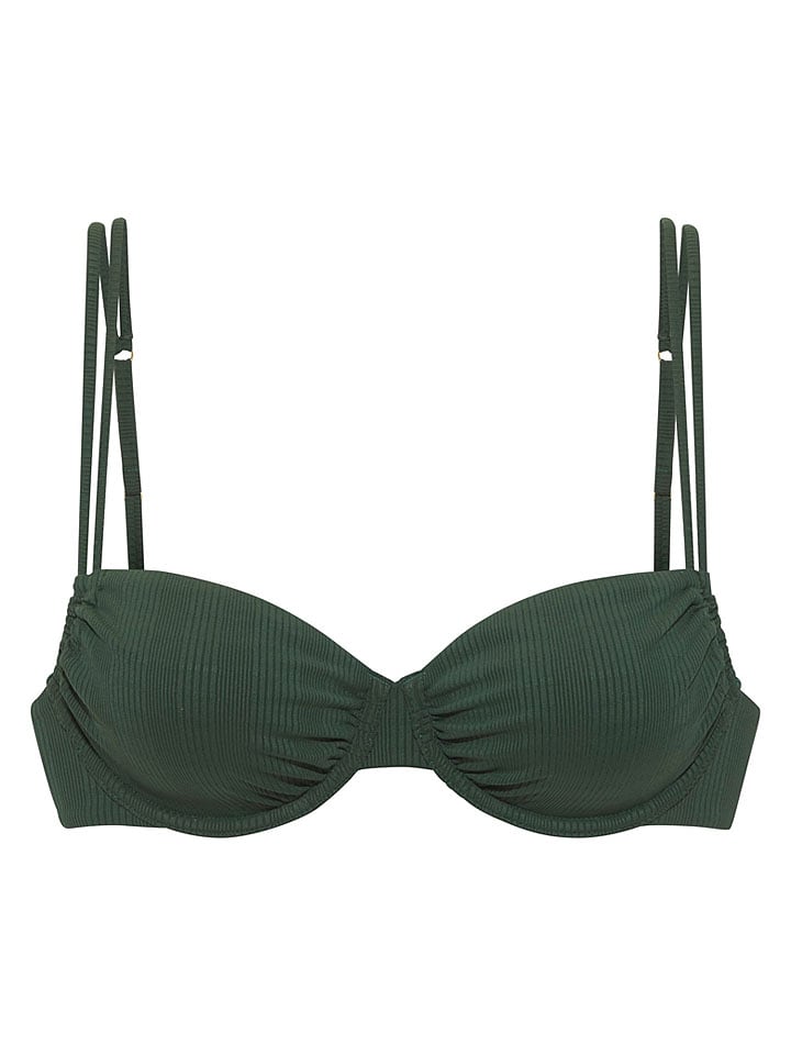 Copenhagen Studios Bikini-Oberteil in Dunkelgrün - 38C-Cup