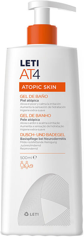 Leti Pharma LETIAT4 Atopic Skin gel de baño 500 ml