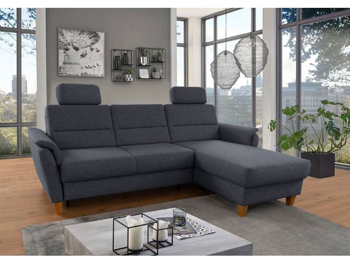 Home affaire Ecksofa Palmera L-Form, B: 244 cm - OTTO. Verlässliche Qualität., optional Schlaffunktion & Bettkasten, Federkern