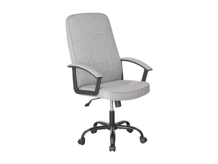 Fauteuil de bureau Apolline Gris Foncé/noir - Basika